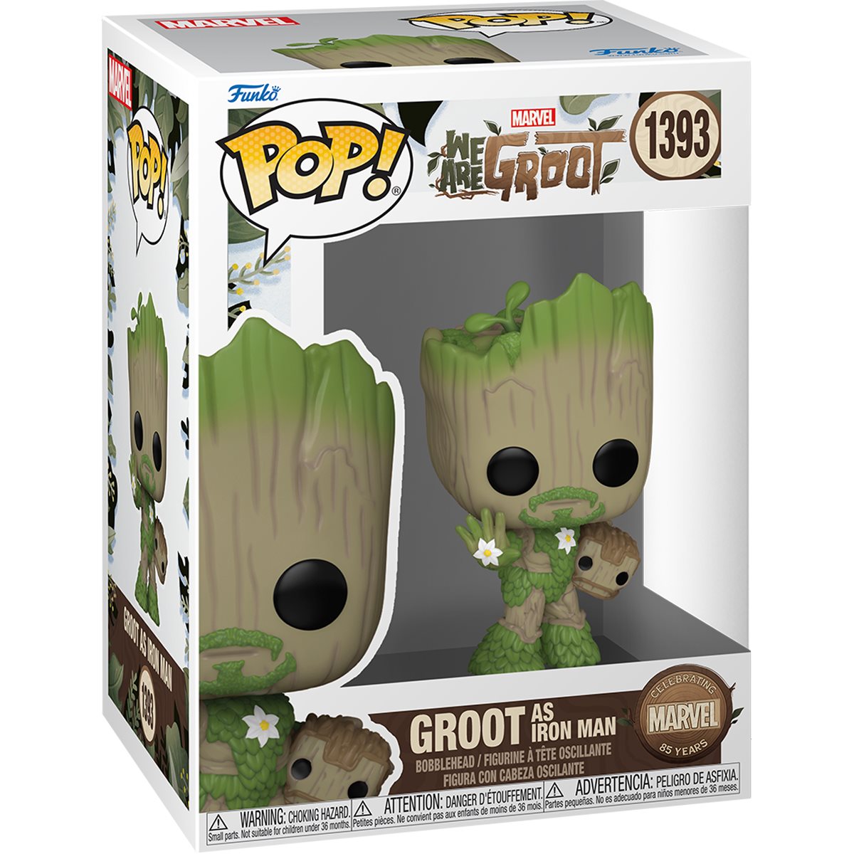 Funko Pop! We Are Groot as Iron Man