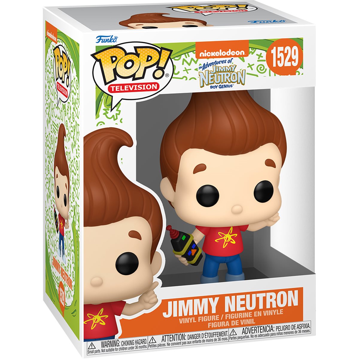 Funko Pop! Nickelodeon The Adventures of Jimmy Neutron Boy Genius - Jimmy Neutron