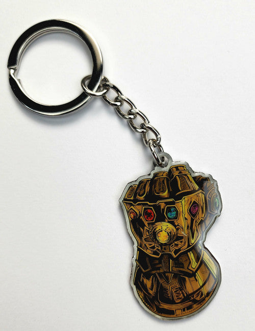 Thanos Gauntlet Infinity War Keychain Marvel Infinity Gauntlet