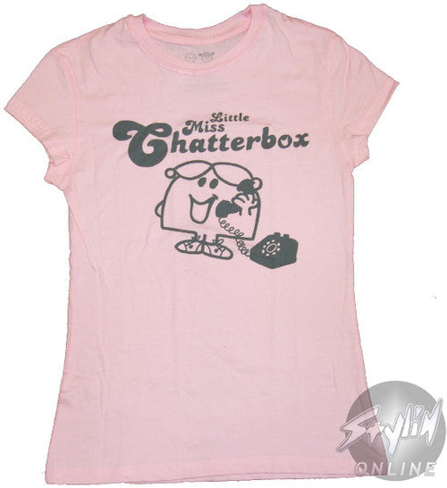 Little Miss Chatterbox Phone Baby T-Shirt