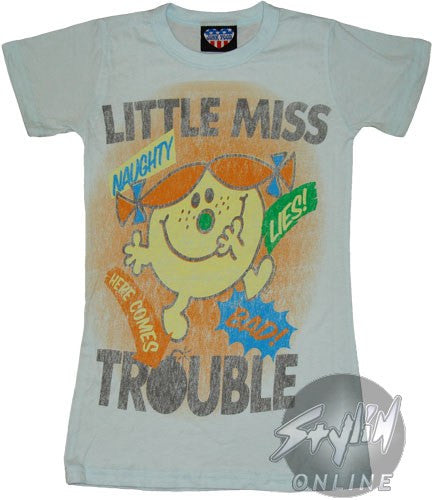 Little Miss Trouble Baby T-Shirt