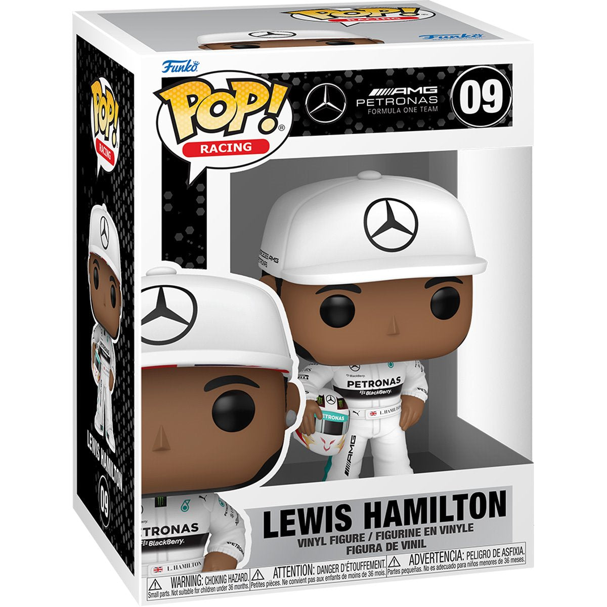 Formula 1 Lewis Hamilton with Helmet