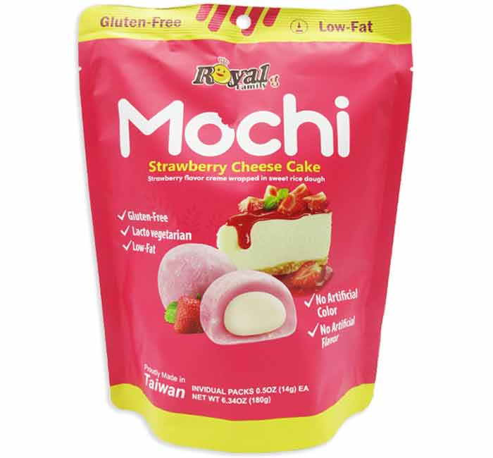 Mochi - Strawberry Cheesecake