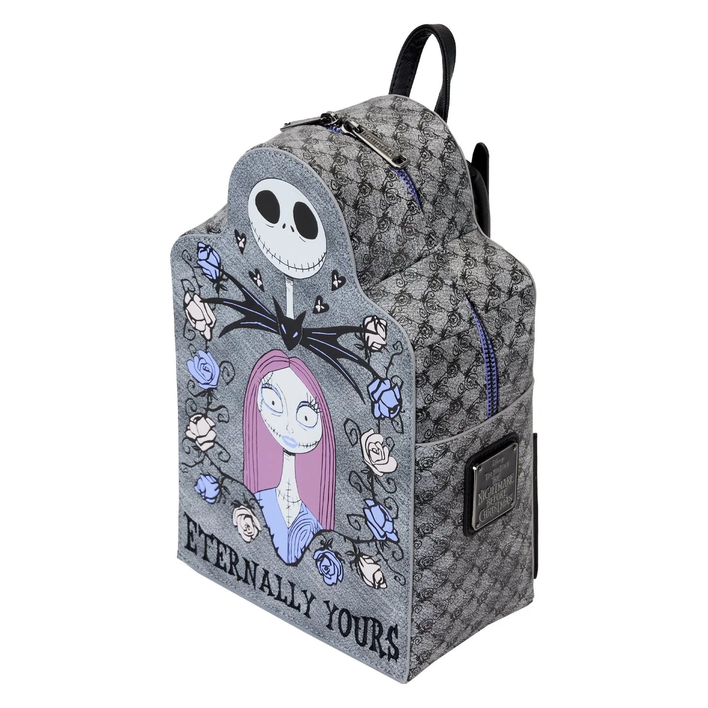 Loungefly Disney Nightmare Before Christmas Jack and Sally Eternally Yours Mini Backpack