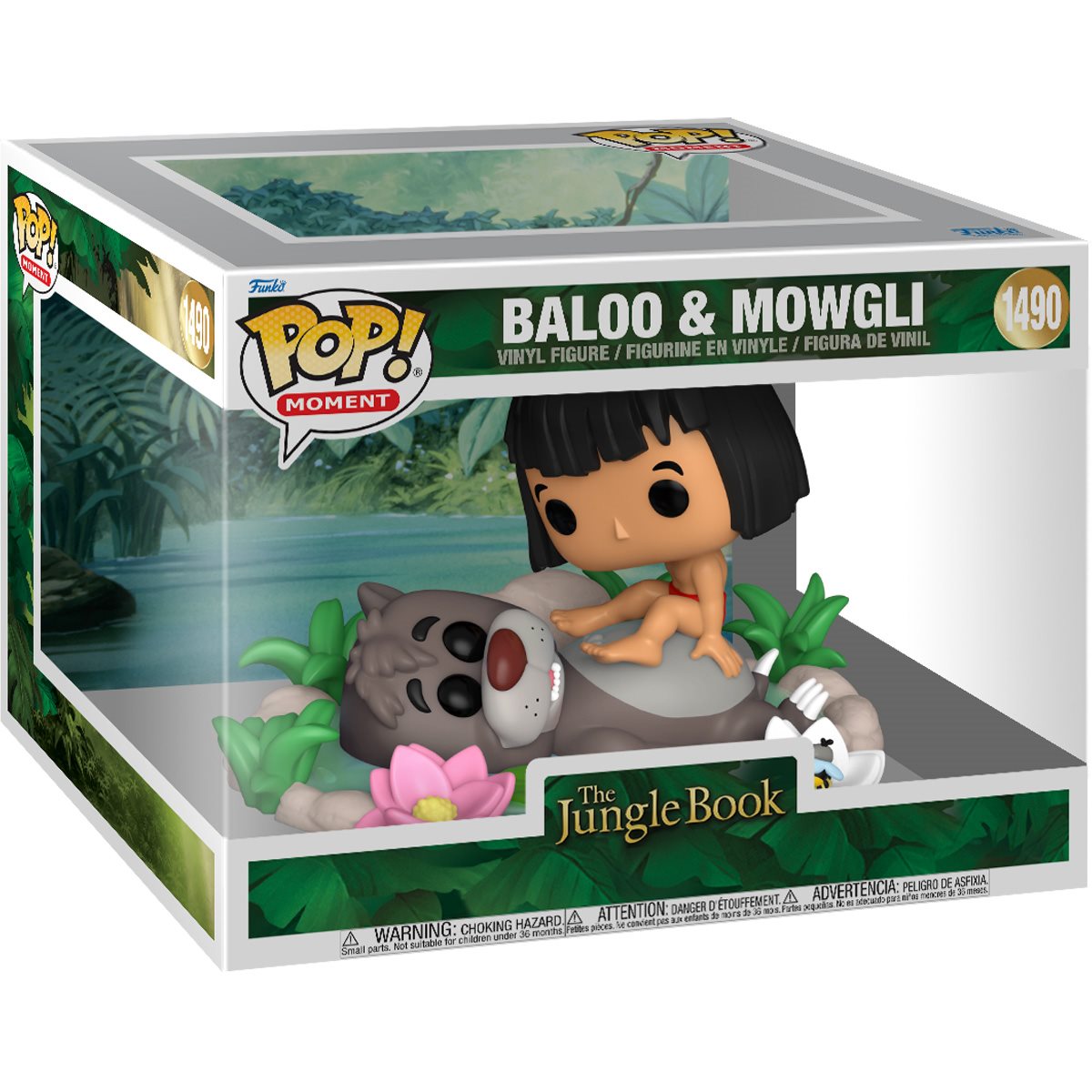 Funko Pop! The Jungle Book Baloo & Mowgli Moment