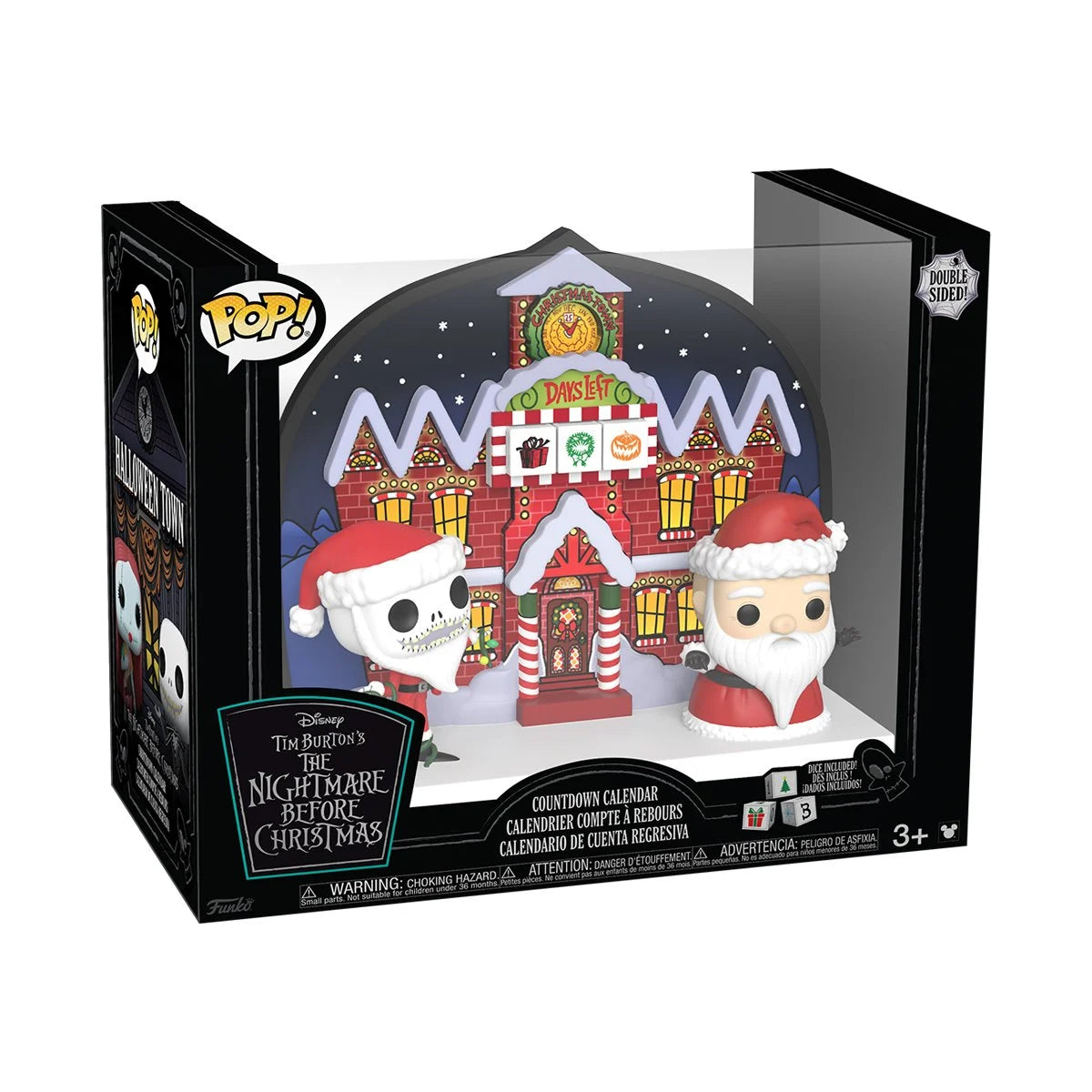 Funko Pop! The Nightmare Before Christmas Dual-Sided Countdown Calendar