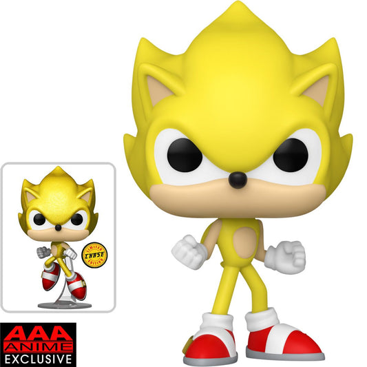 Funko Pop! Sonic the Hedgehog - Super Sonic (w/chase)