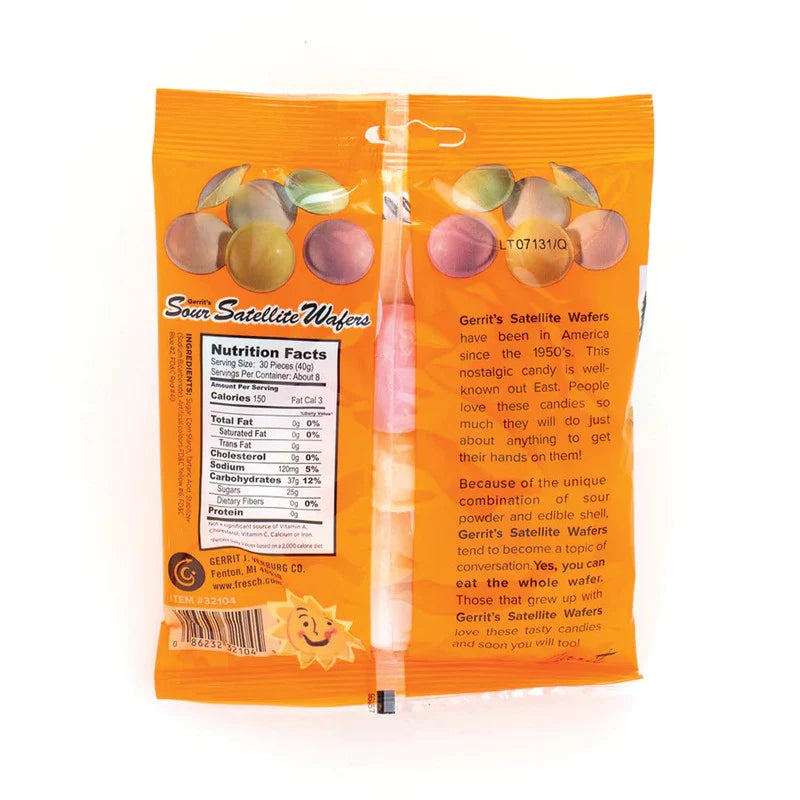 Sour Satellite Wafers Candy