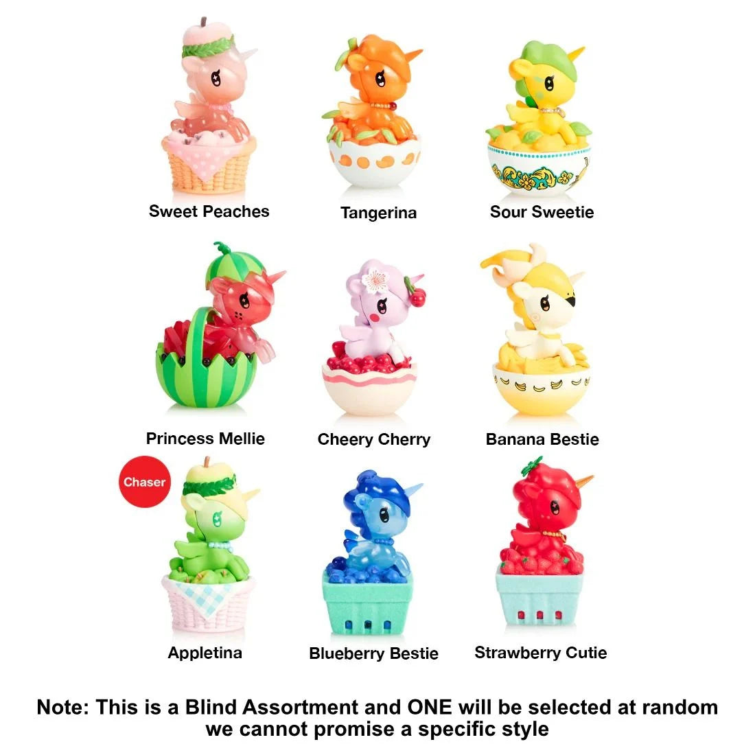 tokidoki Unicorno Fresh Fruit Blind Box (1 random)