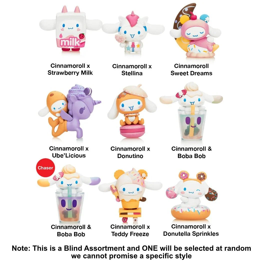 tokidoki X Cinnamoroll Sweet Treats Blind Box (1 random)