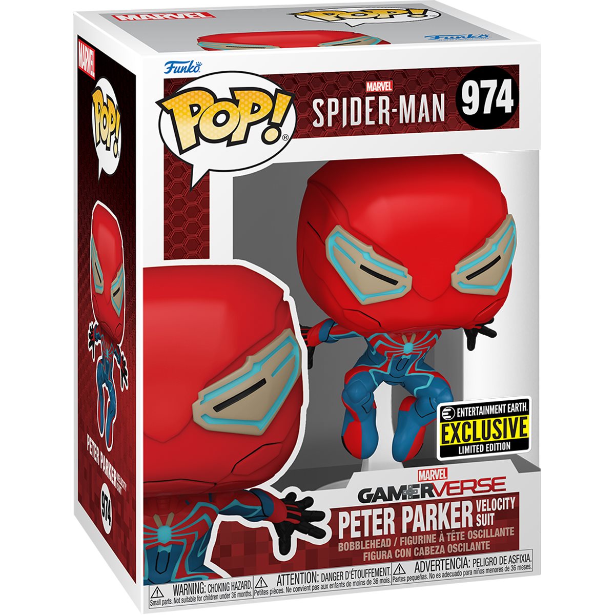 Funko Pop! Marvel's Spider-Man 2 - Peter Parker (Velocity Suit)