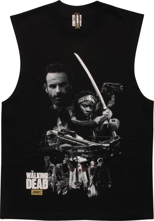 Walking Dead Trio Hunt Muscle T-Shirt – FYE