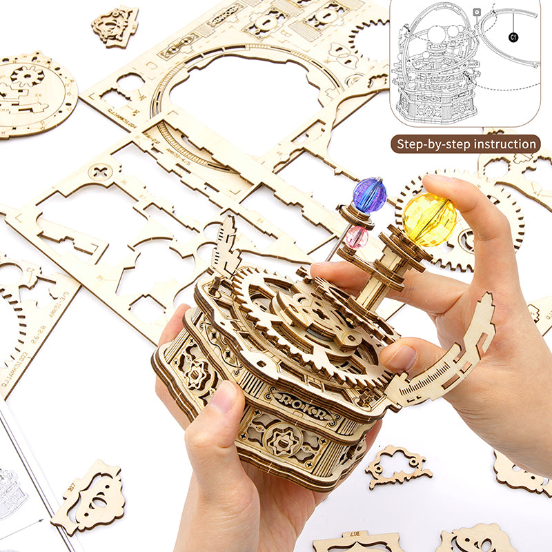 Starry Night 3d Mechanical Gear Kit