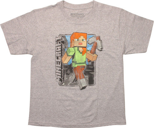 Minecraft Vintage Alex Youth T-Shirt