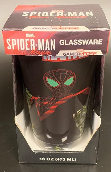 Marvel Spider-Man Miles Morales 16 oz Pint Glass