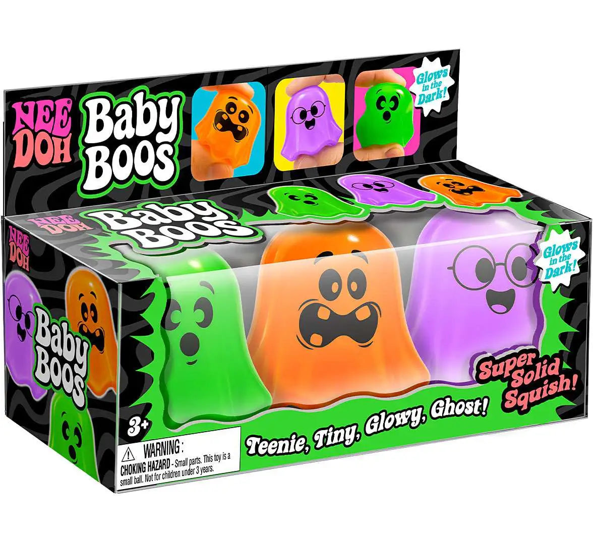 2026 Needohween Baby Boos Stress Ball 3-Pack [Glows in the Dark]