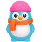 NeeDoh 2026 Squishmas Polar Glow Penguin Stress Ball [1 RANDOM Color, Glows in the Dark!]