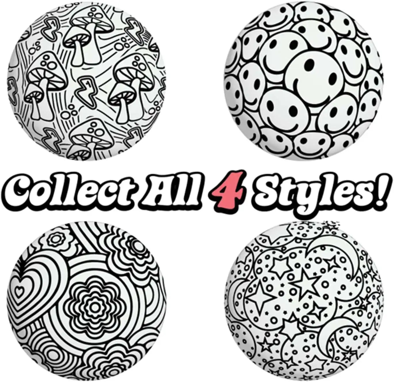 Nee Doh Press-Doh 2.75-Inch Stress Ball (1 random)