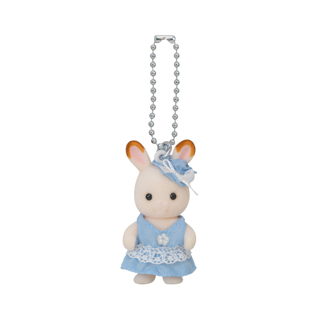 Calico Critters Bluebell Chocolate Rabbit Baby Key Chain