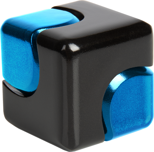 Bopster Cube Fidget Toy - Black & Blue