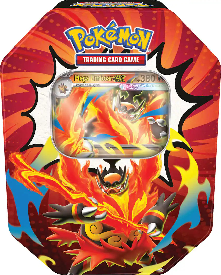 Pokémon - Trading Card Game: Mega Evolution - Ascended Heroes Tin - Styles May Vary