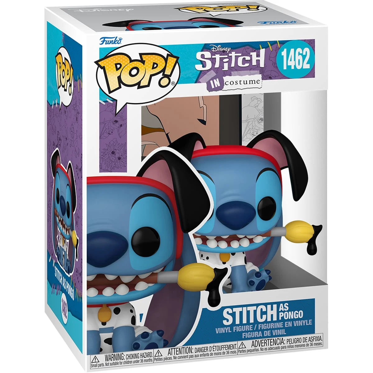 Funko Pop! Lilo & Stitch - Costume Stitch as Pongo