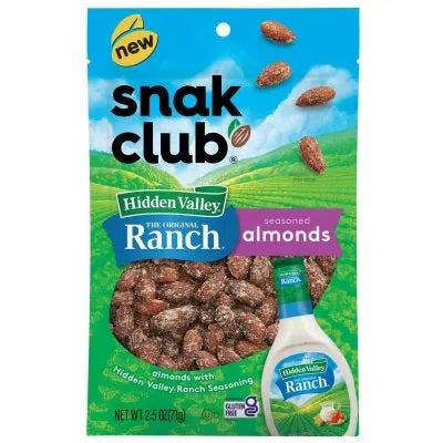 Snak Club Hidden Valley Ranch Almonds