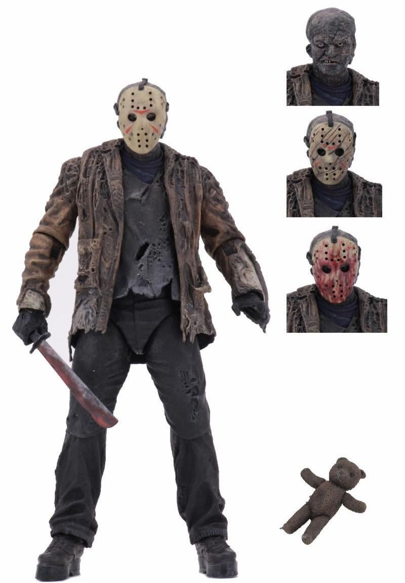 NECA Freddy vs. Jason - Jason Voorhees 7" Scale Action Figure [Ultimate Version]