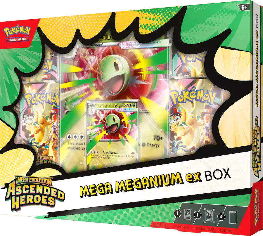 Pokémon - Trading Card Game: Mega Evolution Ascended Heroes ex Box