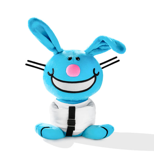 UNCUTE It's Happy Bunny® - Plush (Straitjacket)