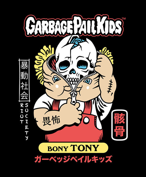 Riot Society - Garbage Pail Kids Bony Tony T-Shirt