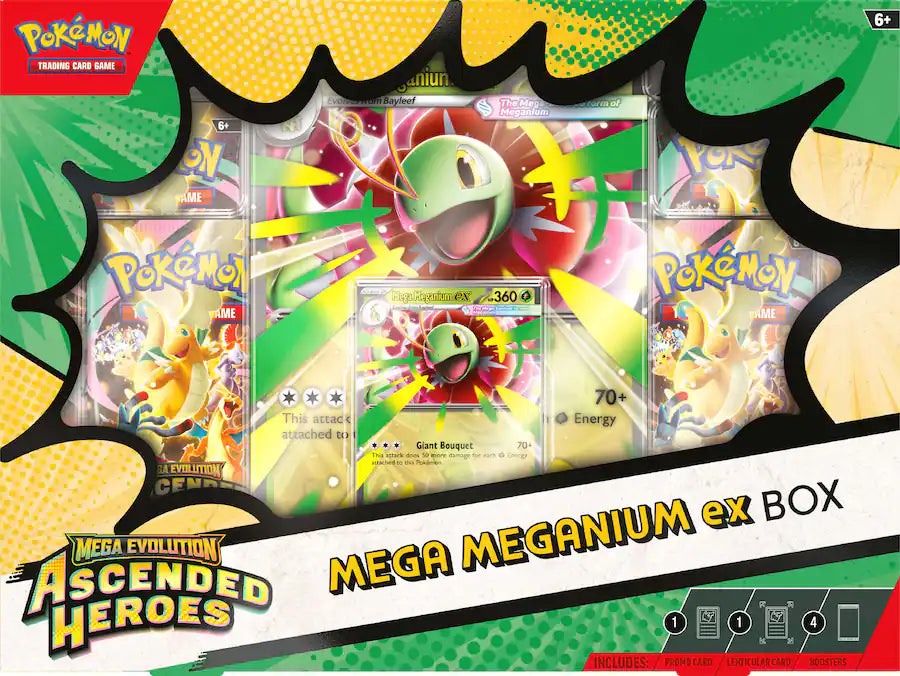 Pokémon - Trading Card Game: Mega Evolution Ascended Heroes ex Box