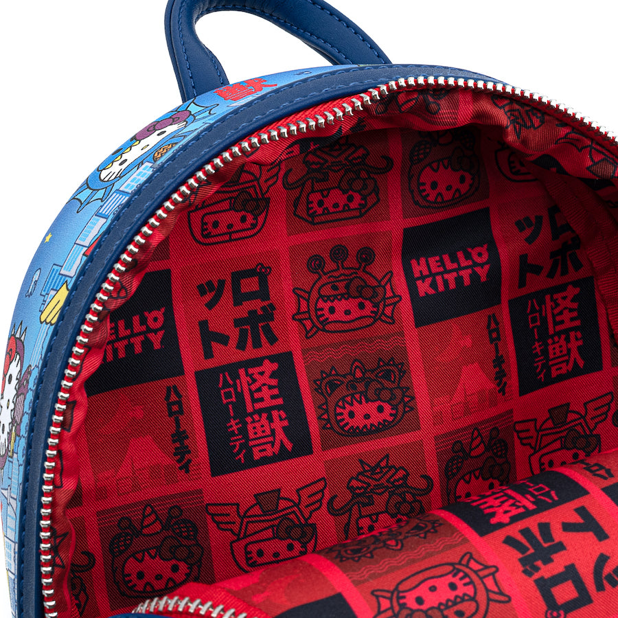 Loungefly Sanrio Hello Kitty Kaiju Kitty 2020 SDCC Exclusive Mini Backpack