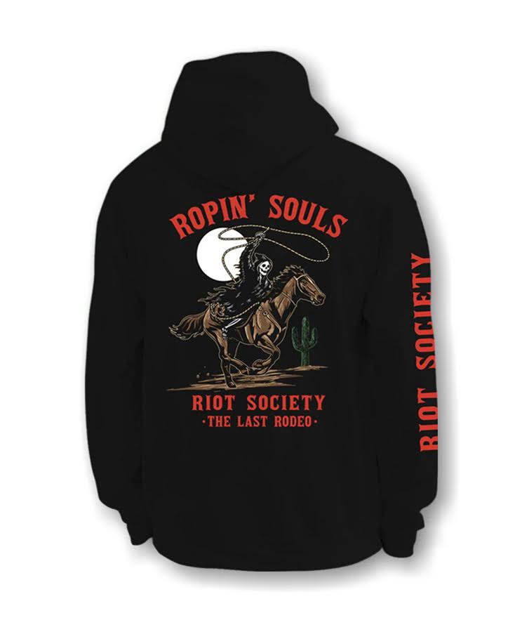 Riot Society Ropin Souls Last Rodeo Hoodie