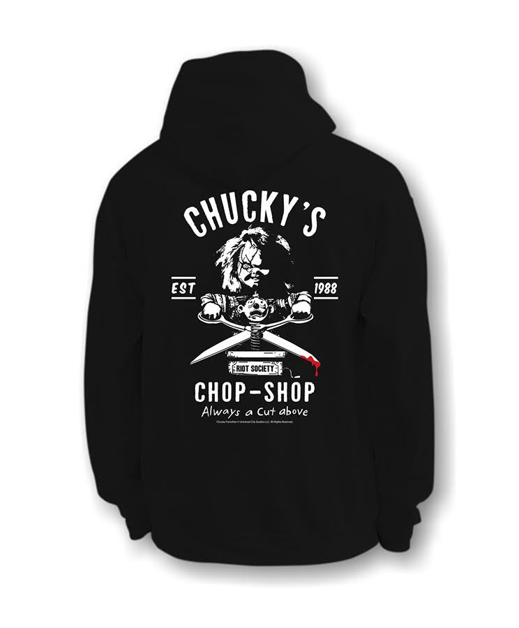 Riot Society Chucky Chop Shop Hoodie