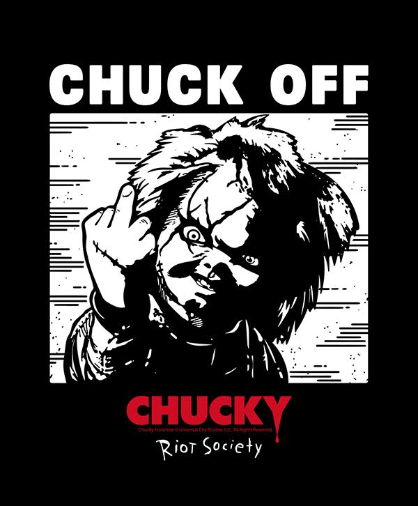Riot Society Chucky Chuck Off T-Shirt