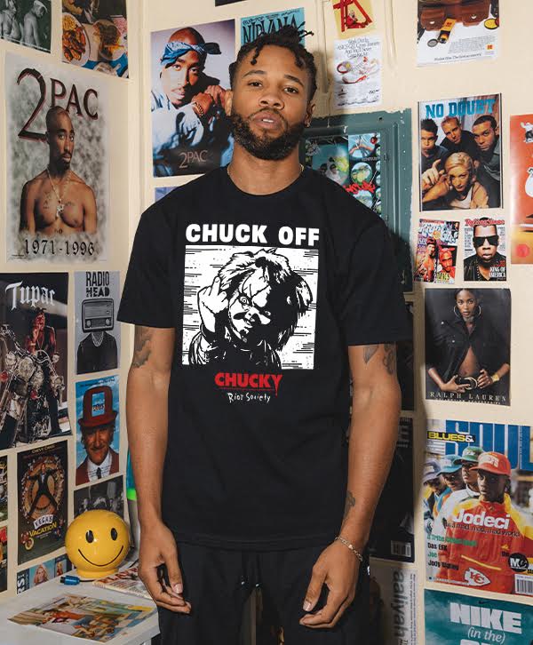 Riot Society Chucky Chuck Off T-Shirt