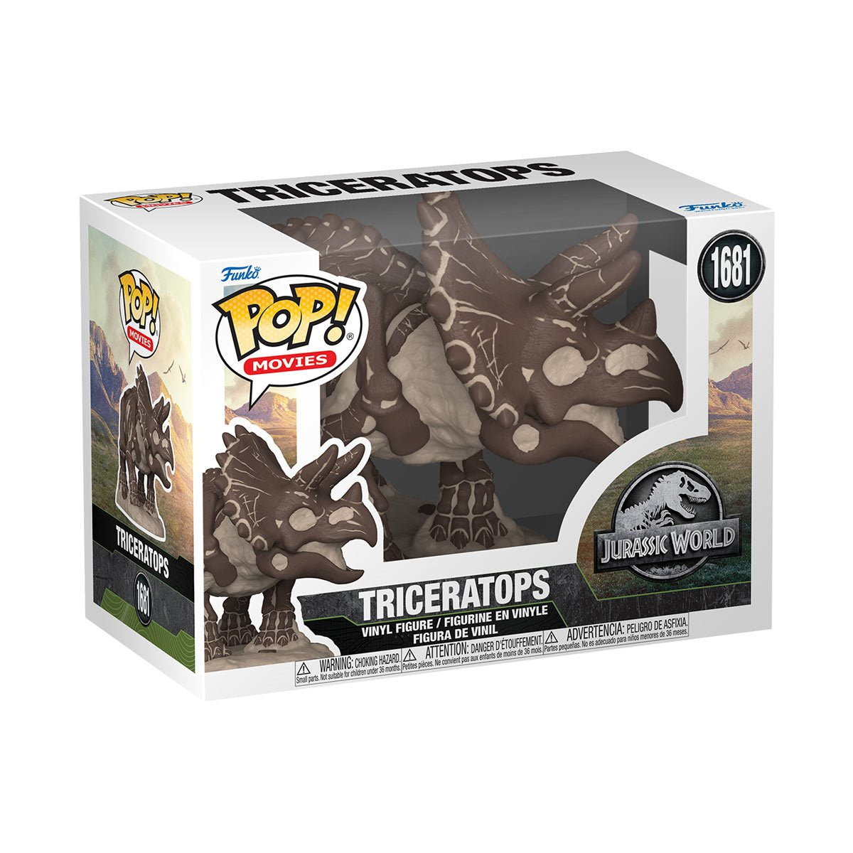 Funko Pop! Jurassic Park Fossil Triceratops