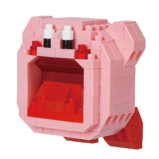 Kirby Inhaling Nanoblock Set