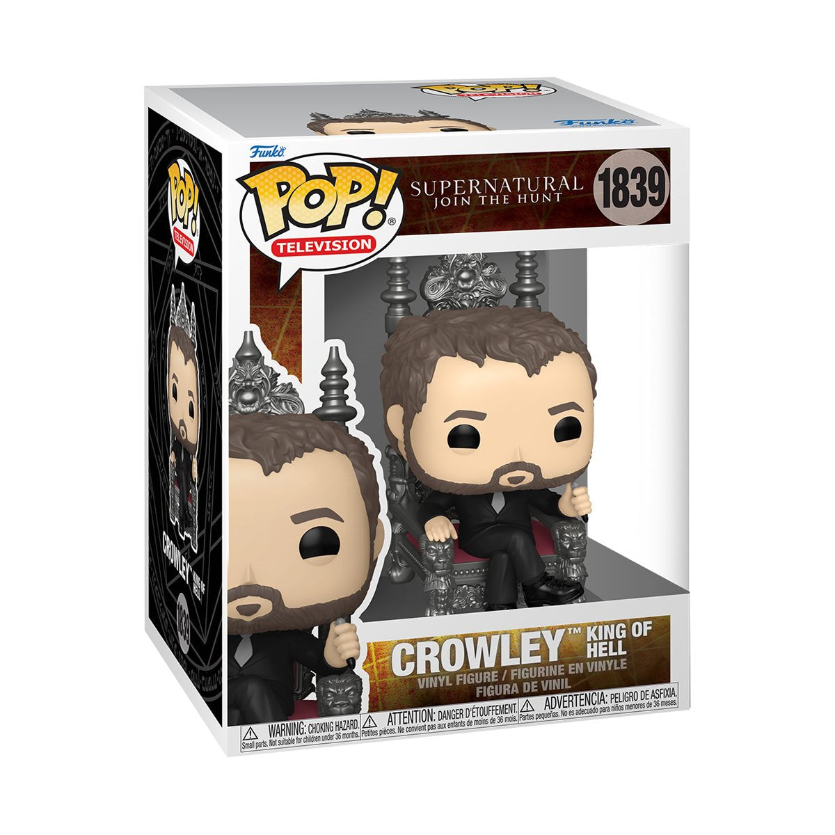 Funko Pop! Premium: Supernatural - Crowley (King of Hell) – FYE