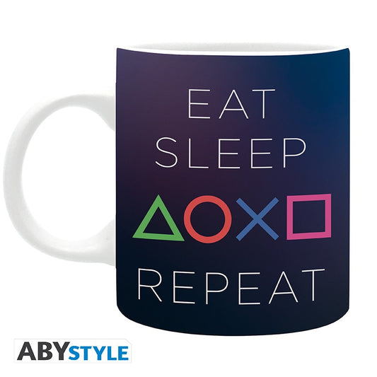 Playstation Eat Sleep Repeat Mug