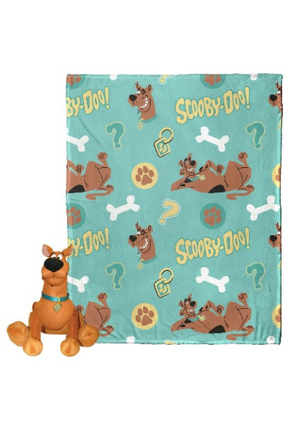 Scooby Doo Ruh Roh Hugger Plush & Throw Blanket