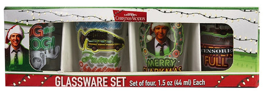 Christmas Vacation Shot Glass Four Pack