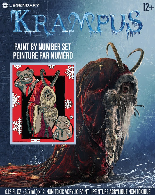 Krampus Canvas Paint By Number