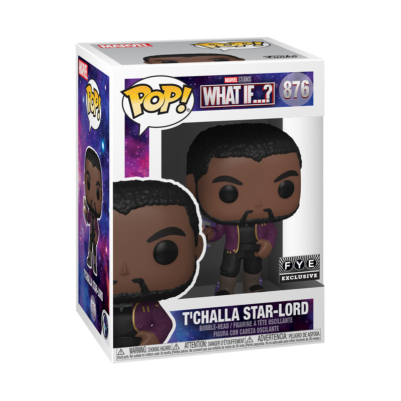 Funko Pop! Marvel: What If - T'Challa Starlord