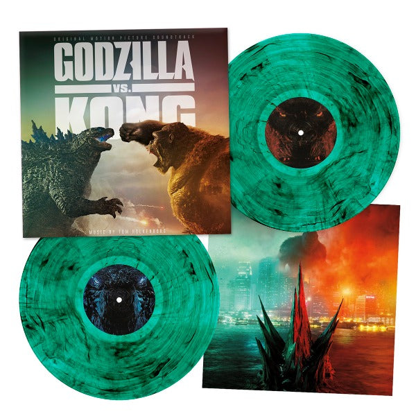 Tom Holkenborg aka Junkie XL - Godzilla Vs. Kong Original Motion Picture Soundtrack (Green w/Black Smoke)