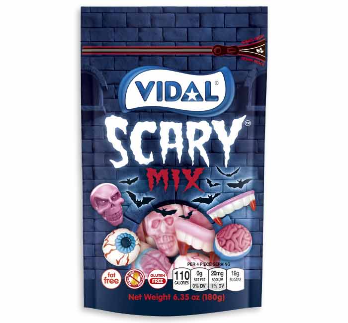 Scary Mix Gummy Candy 6.35 Oz
