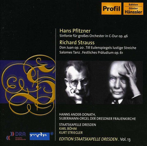 Pfitzner/ Strauss/ Donath/ Skd/ Bohm - Symphony for Orchestra