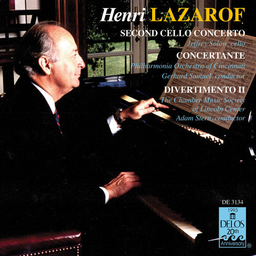 Henri Lazarof - Cello Concerto 2 / Concertante