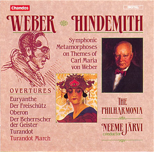 Hindemith/ Jarvi - Symphonic Metamorphosis